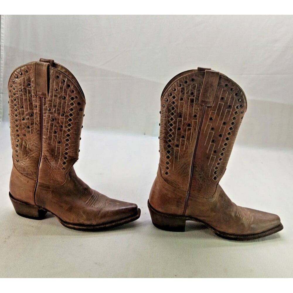 Shyanne Western Boot Women's 8.5 M Brown Cowgirl